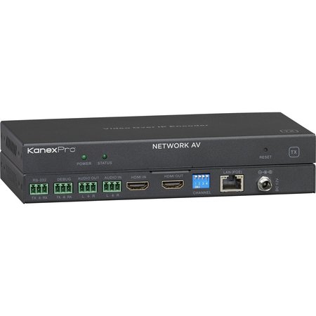 KANEXPRO Networkavover Ip Encoder W/ Poe & Rs EXT-NETAVTX